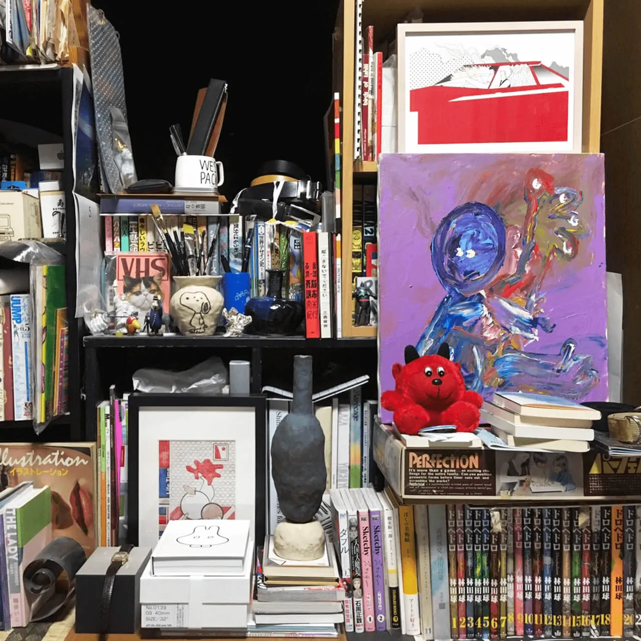 生活空間に馴染んでいるように見えて、すごく独立した存在だと感じる。